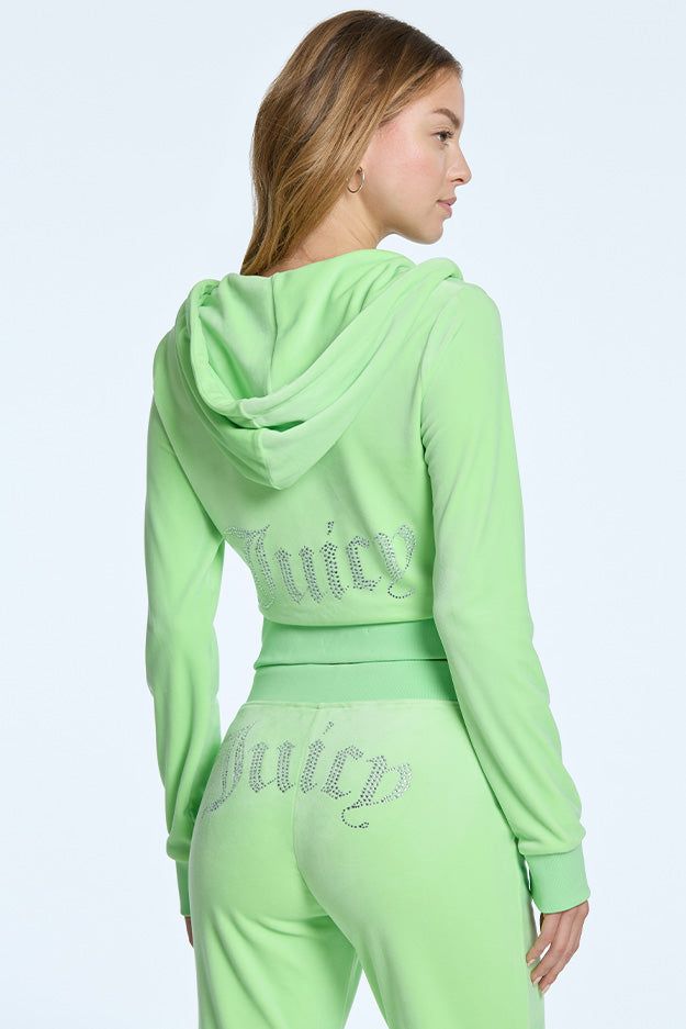 OG Big Bling Velour Hoodie sold by Juicy Couture