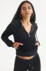 Libra Customizable Big Bling Velour Hoodie sold by Juicy Couture