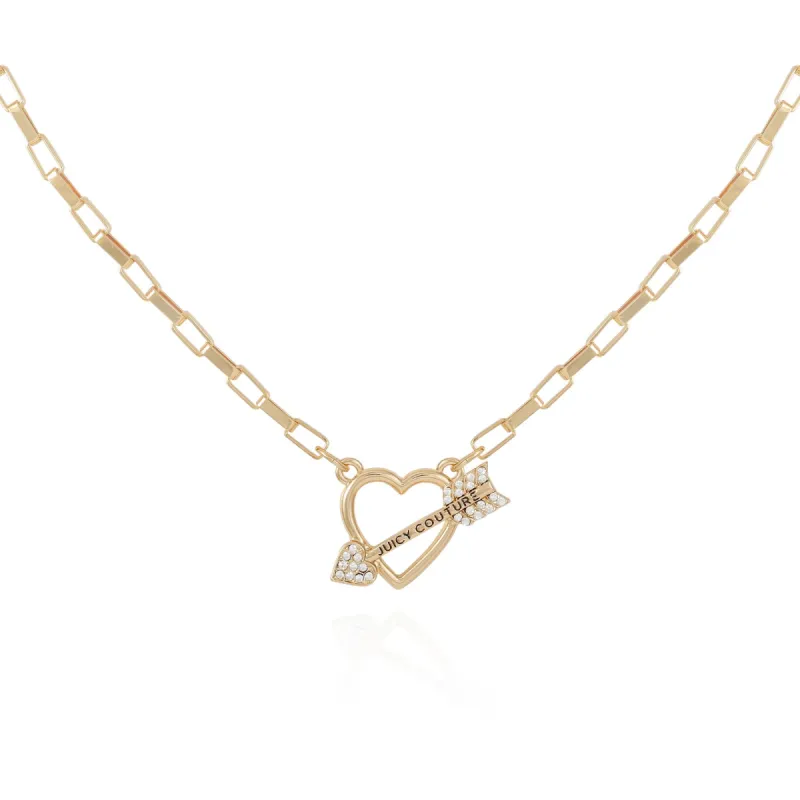 Cupid's Arrow Bling Charm Necklace sold by Juicy Couture