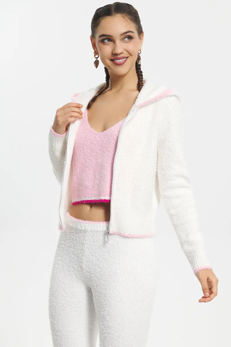 Boucle Sweater Hoodie sold by Juicy Couture