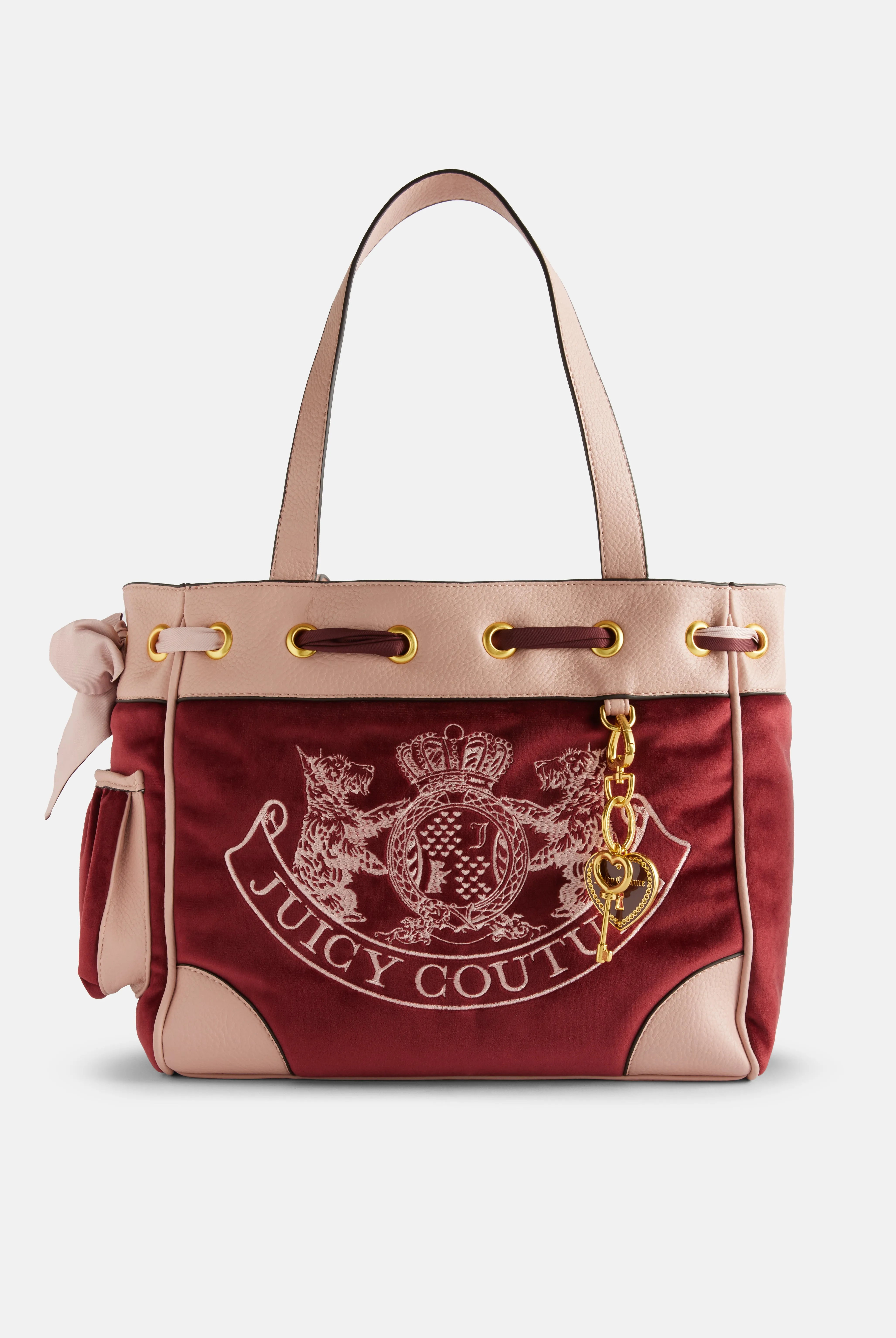 DARK RED DAYDREAMER SHOPPER BAG sold by Juicy Couture