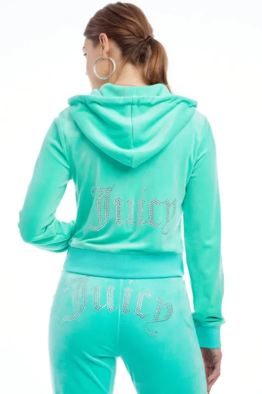 OG Big Bling Velour Hoodie—REJUICED sold by Juicy Couture