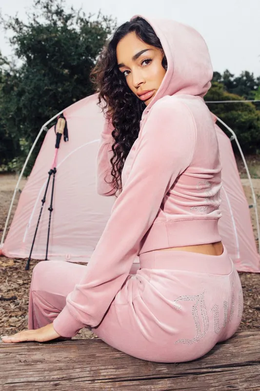 OG Big Bling Velour Track Pants sold by Juicy Couture