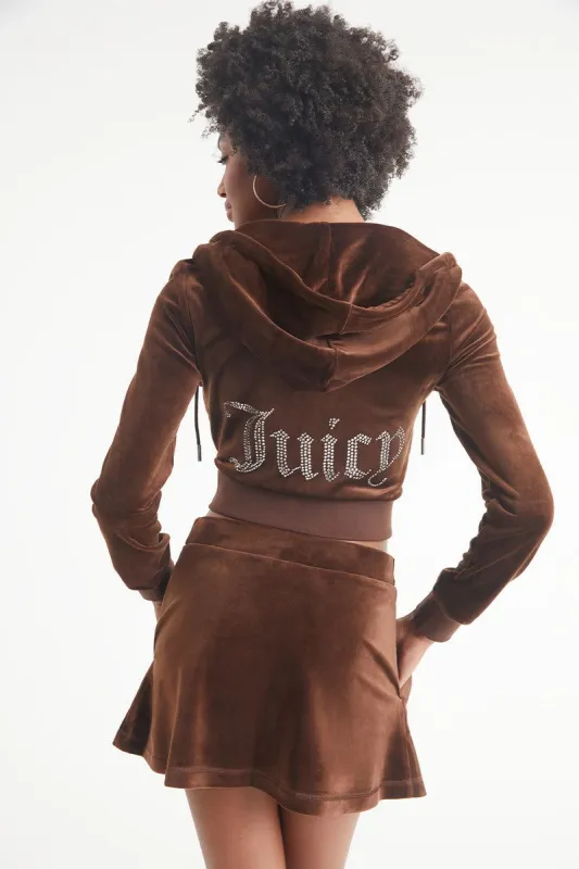 OG Big Bling Velour Hoodie sold by Juicy Couture