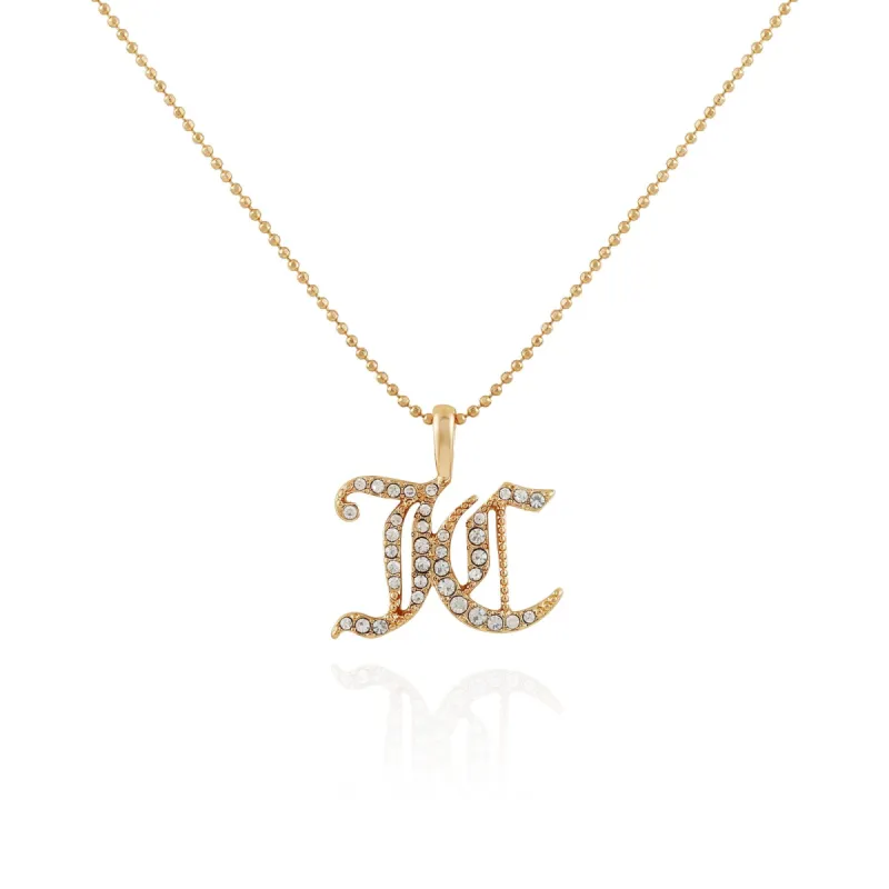 Monogram Pendant Necklace sold by Juicy Couture