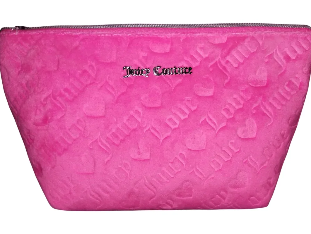 Juicy Couture travel cosmetic bag—REJUICED sold by Juicy Couture