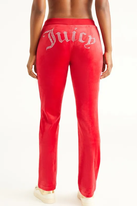 OG Big Bling Velour Track Pants sold by Juicy Couture
