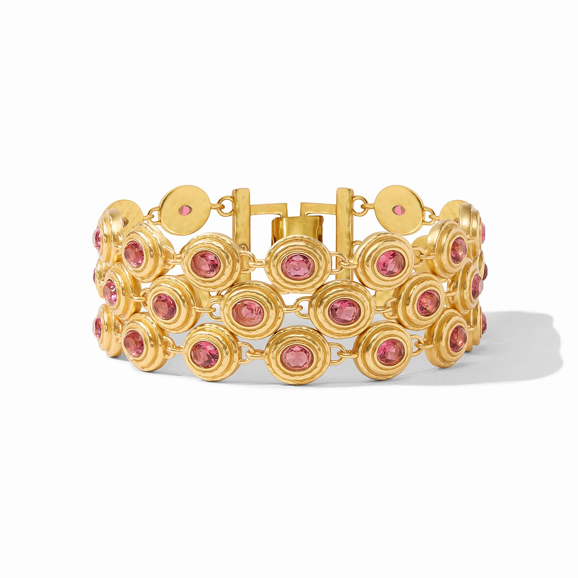 Tudor Triple Row Tennis Bracelet sold by Julie Vos product image thumbnail 4