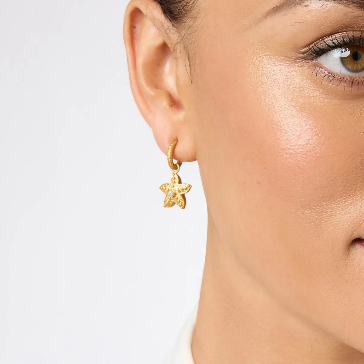 Sanibel Starfish Hoop & Charm Earring sold by Julie Vos product image thumbnail 2