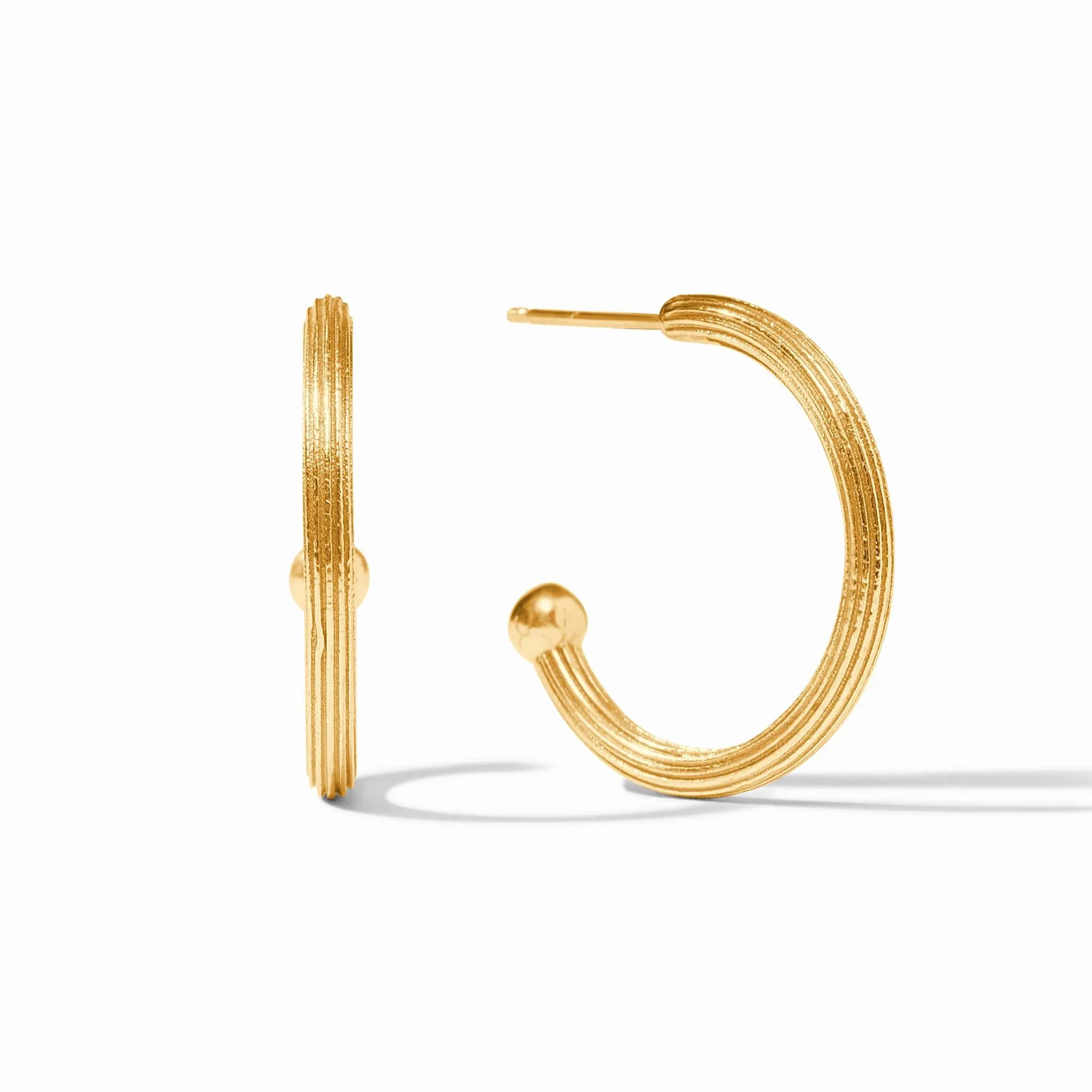 Sanibel Pearl Hoop & Charm Earring sold by Julie Vos product image thumbnail 4