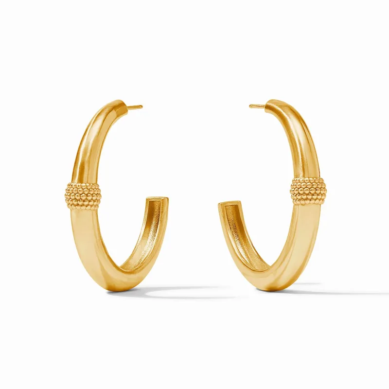 Beaded Station Hoop sold by Julie Vos