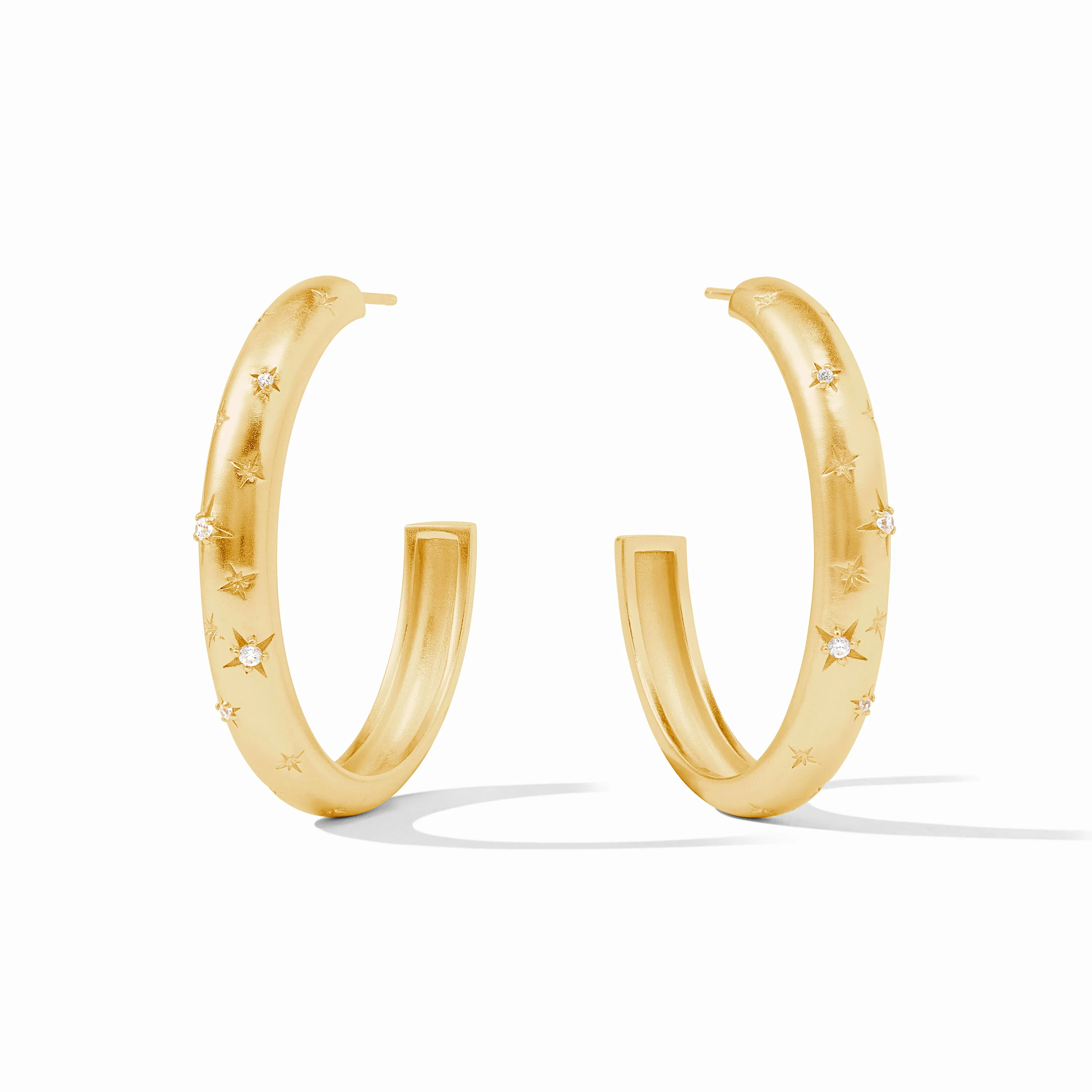 Luna Stone Hoop sold by Julie Vos product image thumbnail 4