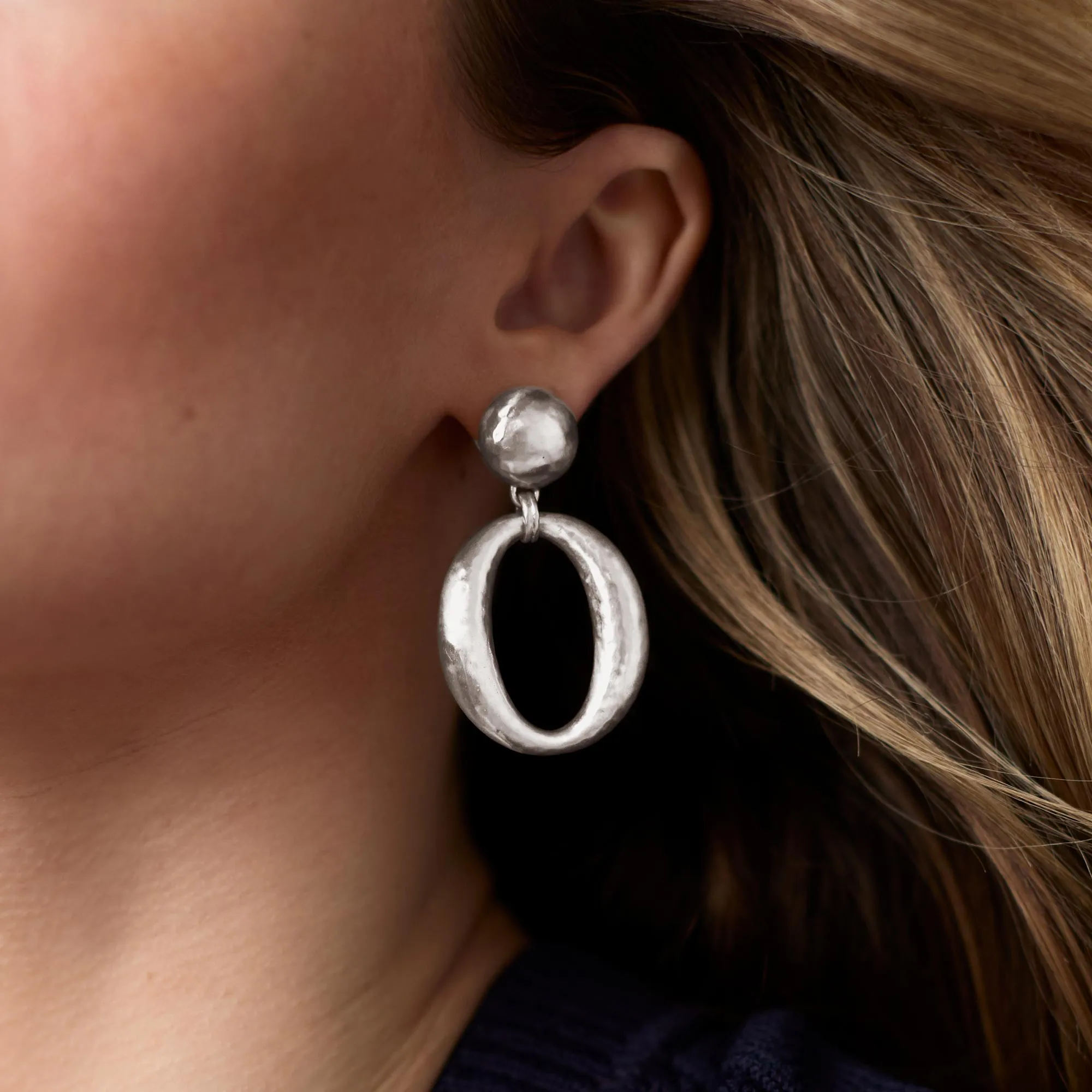 Solara Orbit Statement Earring sold by Julie Vos product image thumbnail 2