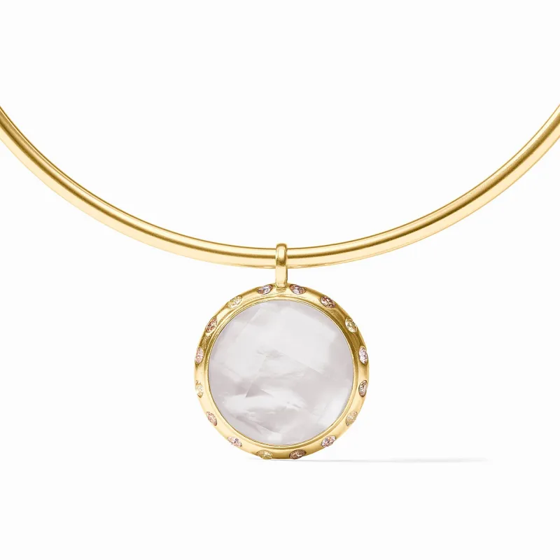 Rainbow Statement Necklace sold by Julie Vos