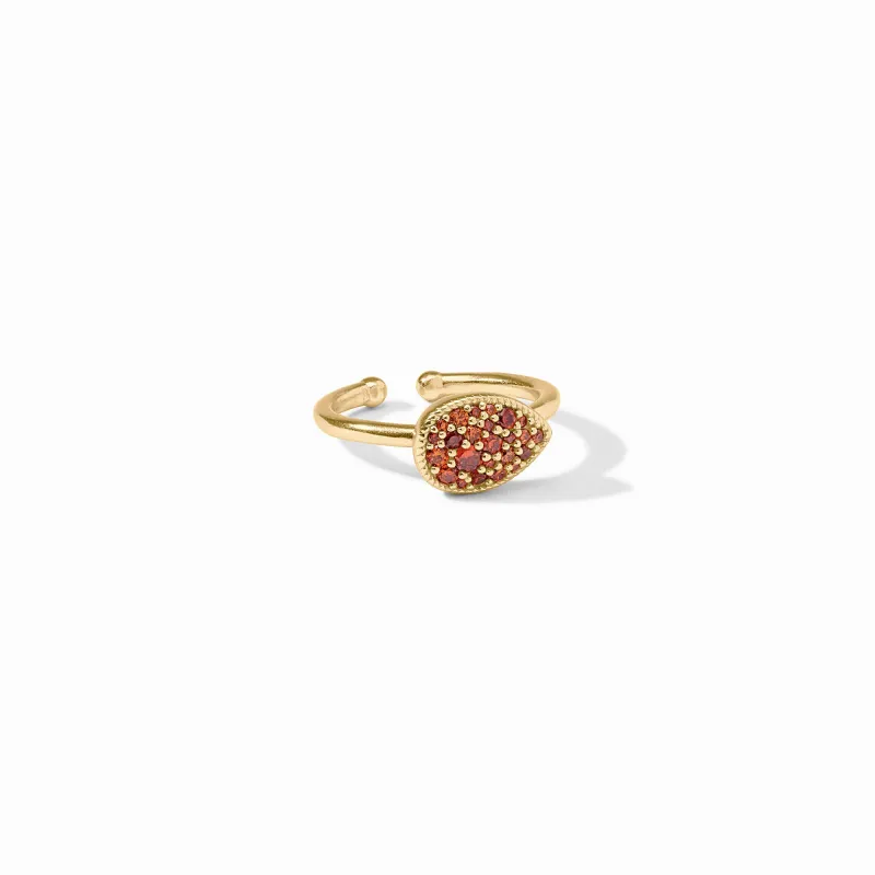 Pavé Teardrop Stacking Ring sold by Julie Vos