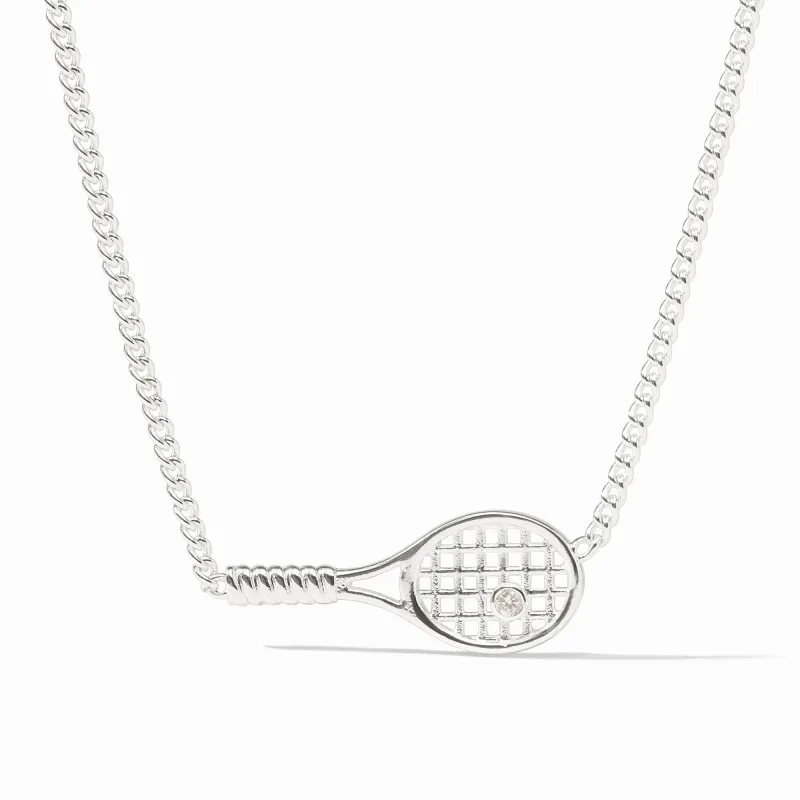 Tennis Racquet Delicate Necklace sold by Julie Vos
