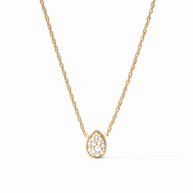 Pavé Teardrop Delicate Necklace sold by Julie Vos