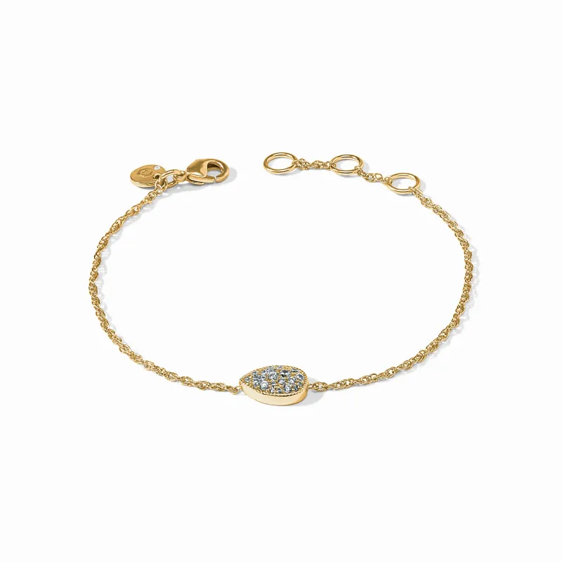 Pavé Teardrop Delicate Bracelet sold by Julie Vos