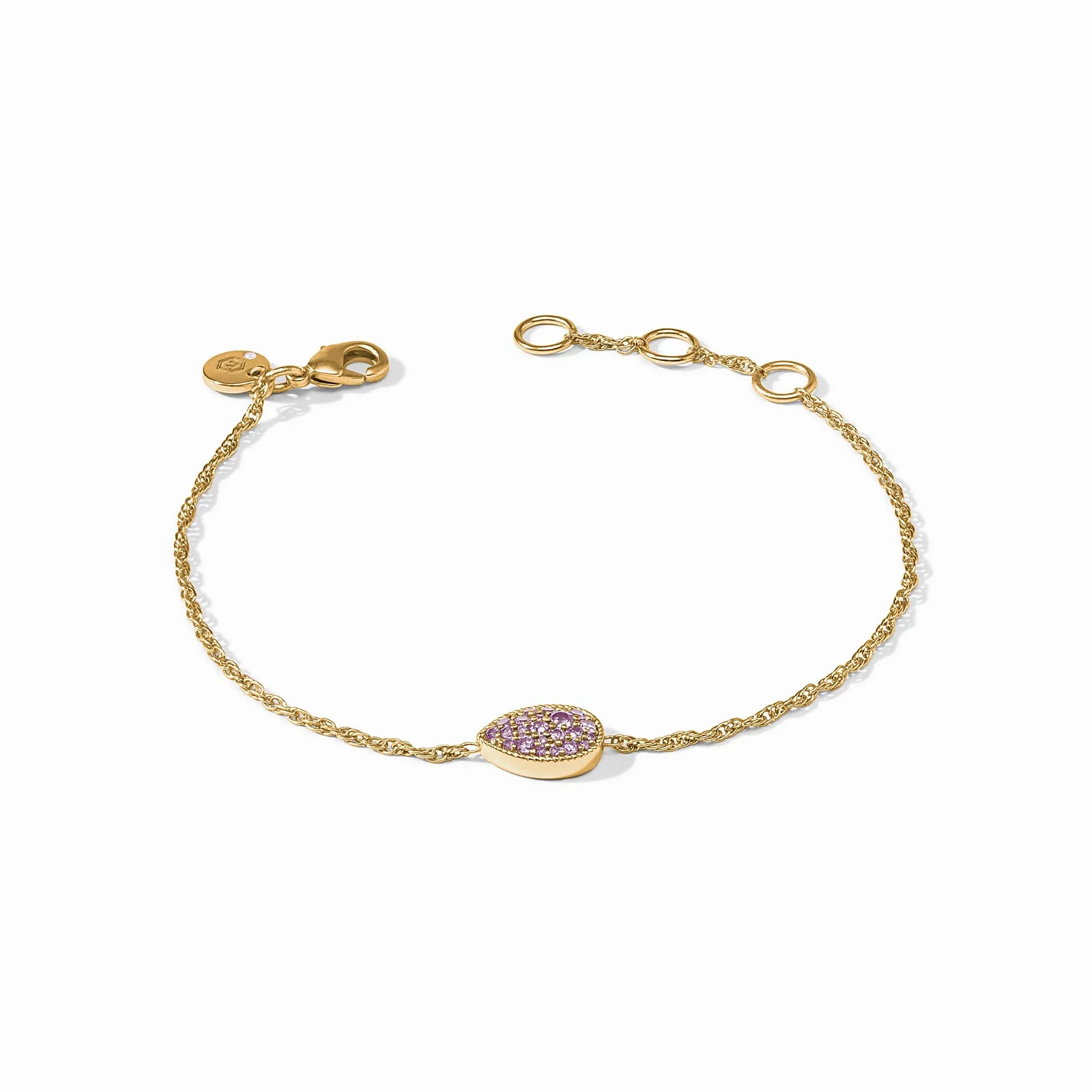 Pavé Teardrop Delicate Bracelet sold by Julie Vos