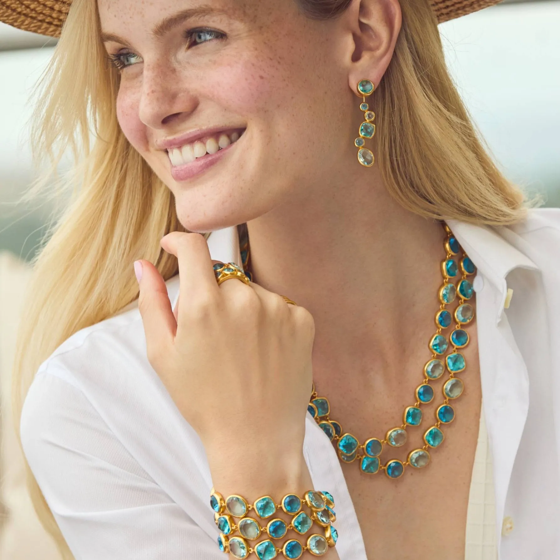 Kaleidoscope Earring Jacket sold by Julie Vos product image thumbnail 2