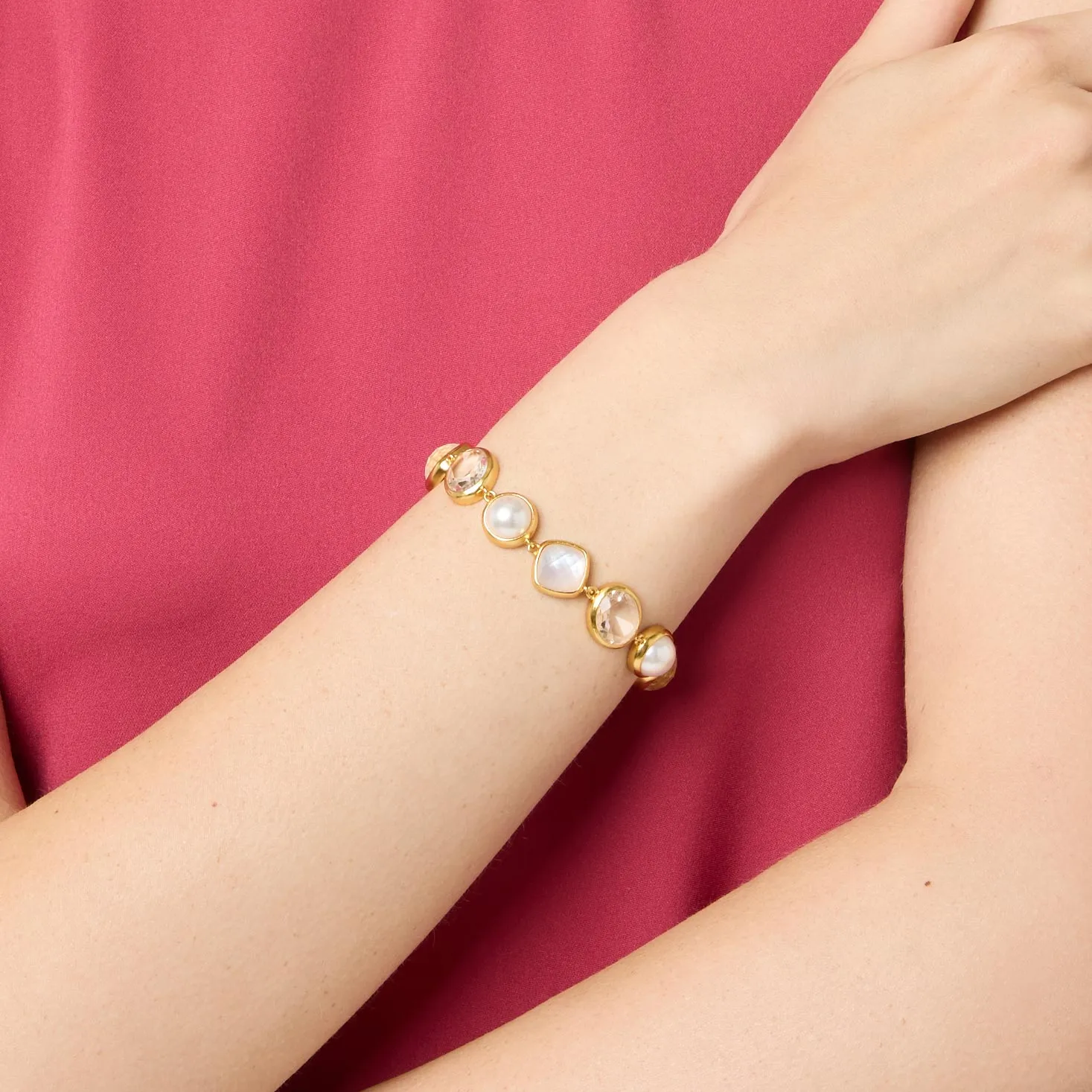 Kaleidoscope Tennis Bracelet sold by Julie Vos product image thumbnail 5