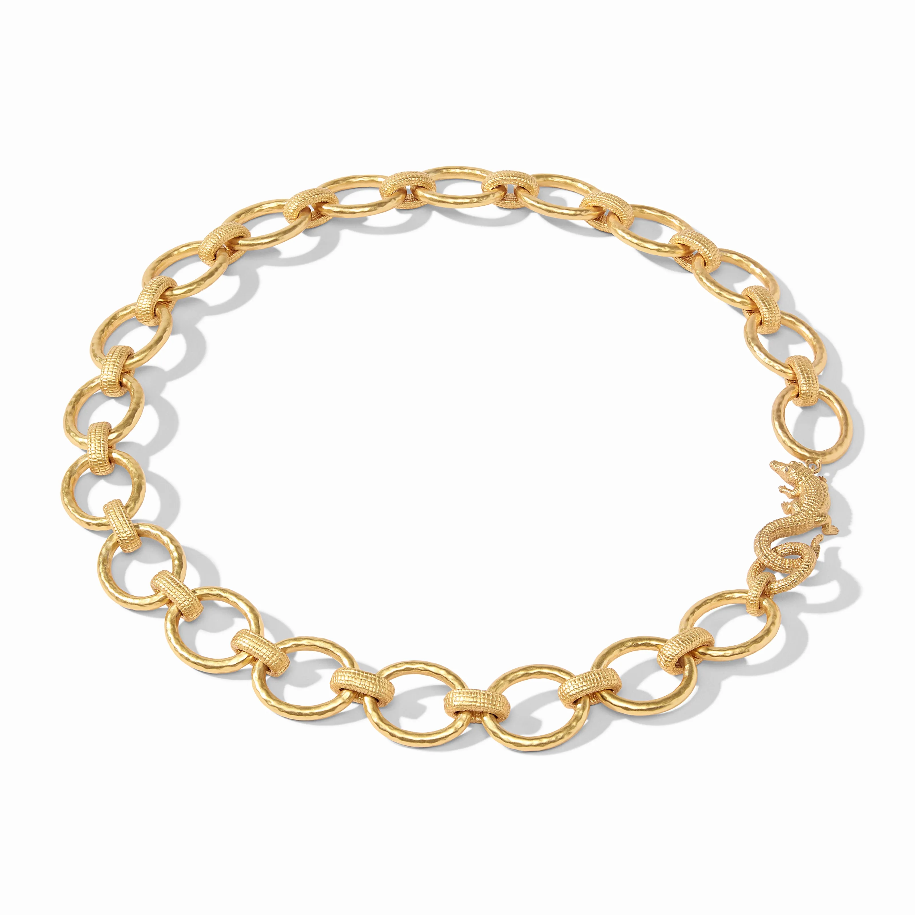 Alligator Link Necklace sold by Julie Vos product image thumbnail 3