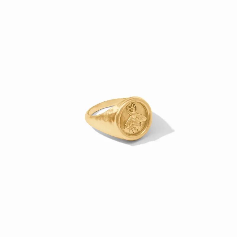 Bee Signet Ring sold by Julie Vos