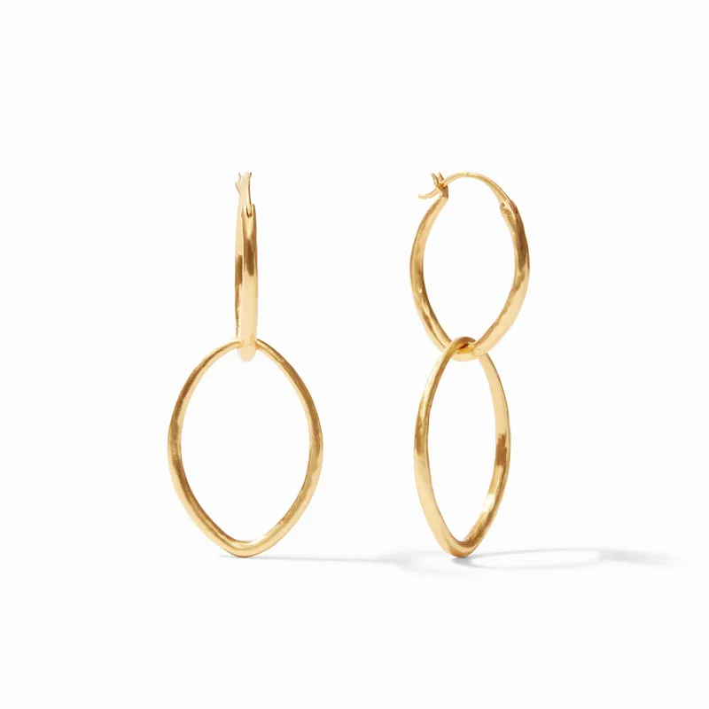 Fleur-de-Lis 2-in-1 Earring sold by Julie Vos