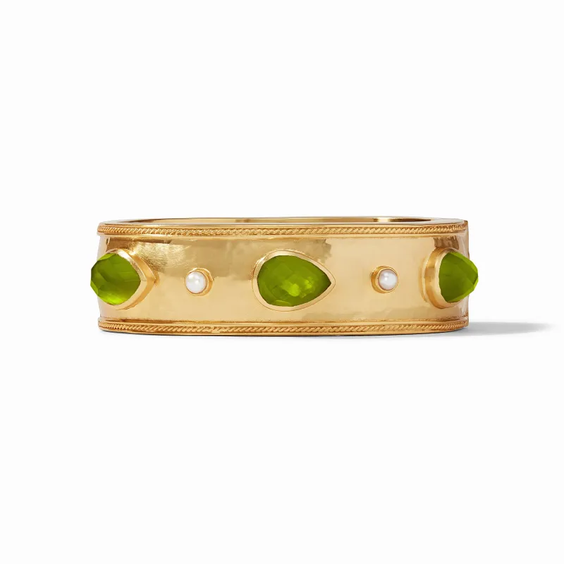 Cannes Stone Statement Hinge Bangle sold by Julie Vos