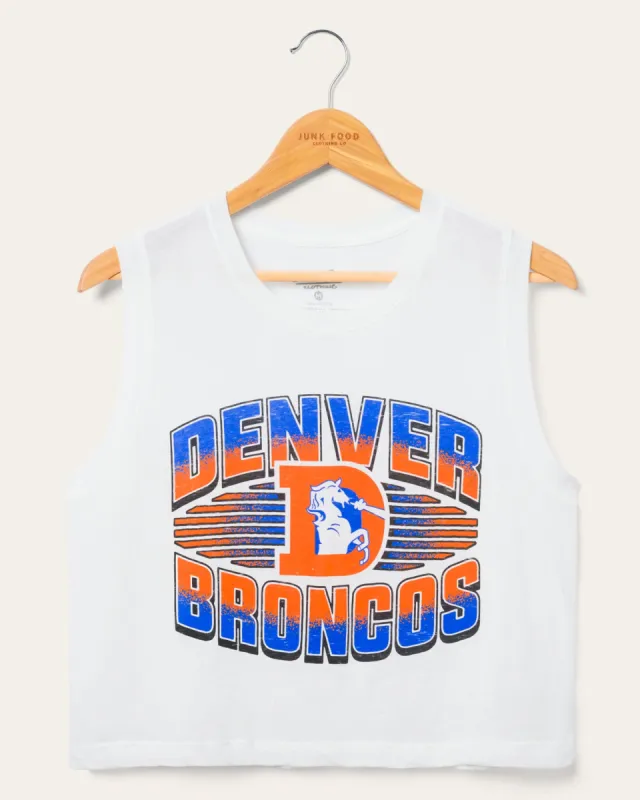 Women's Denver Broncos Tank sold by Junk Food Clothing