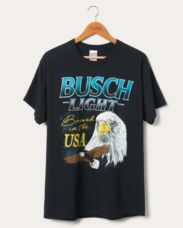 Busch Light USA Eagle Flea Market Tee sold by Junk Food Clothing