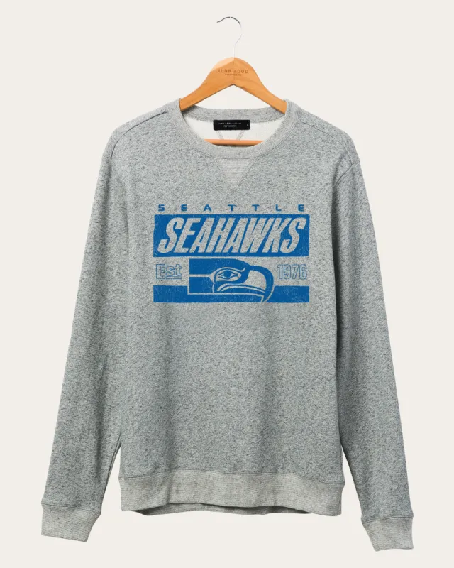 NFL Seattle Seahawks Formation Fleece Crewneck sold by Junk Food Clothing