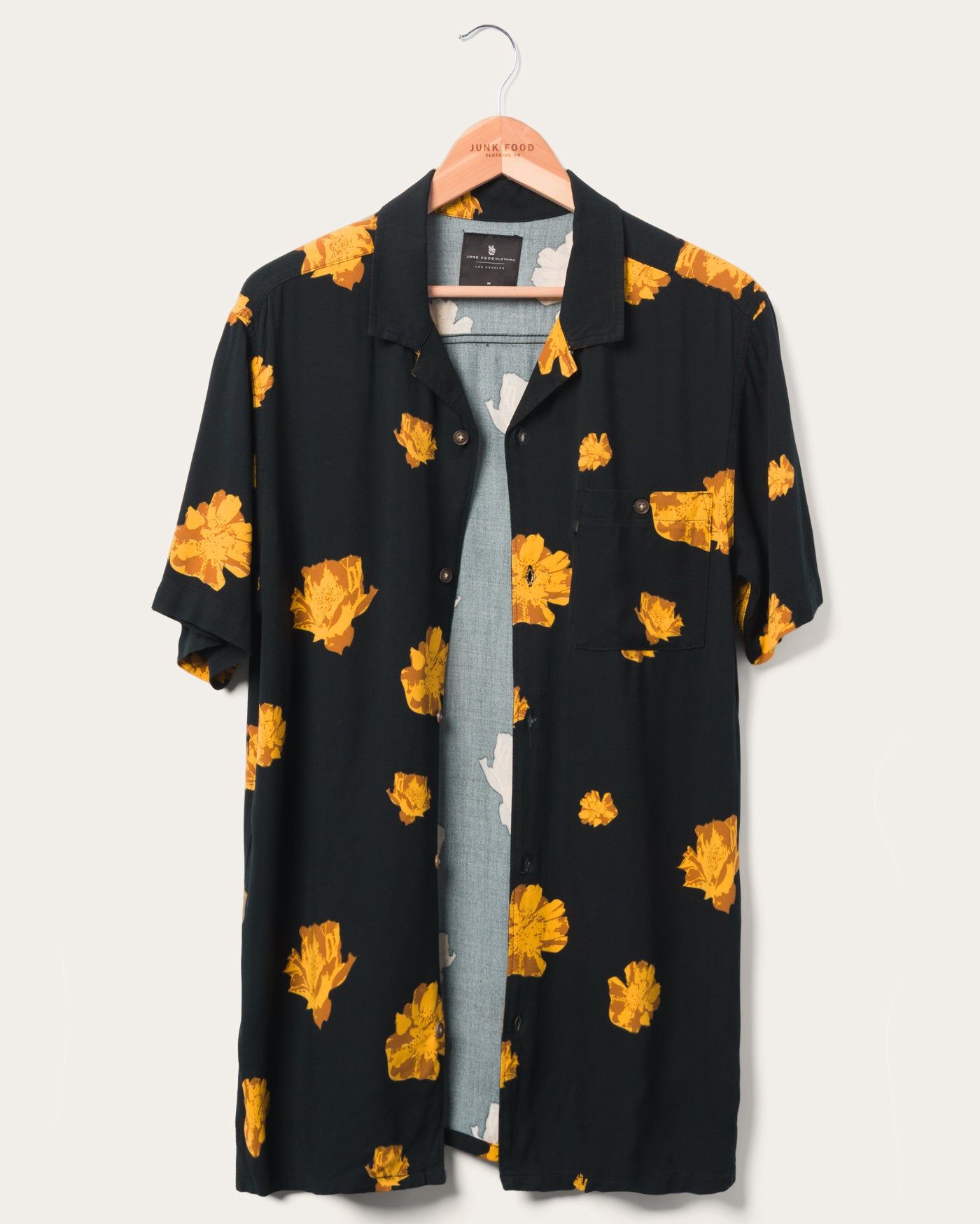 Jamal One Pocket Camp Shirt sold by Junk Food Clothing