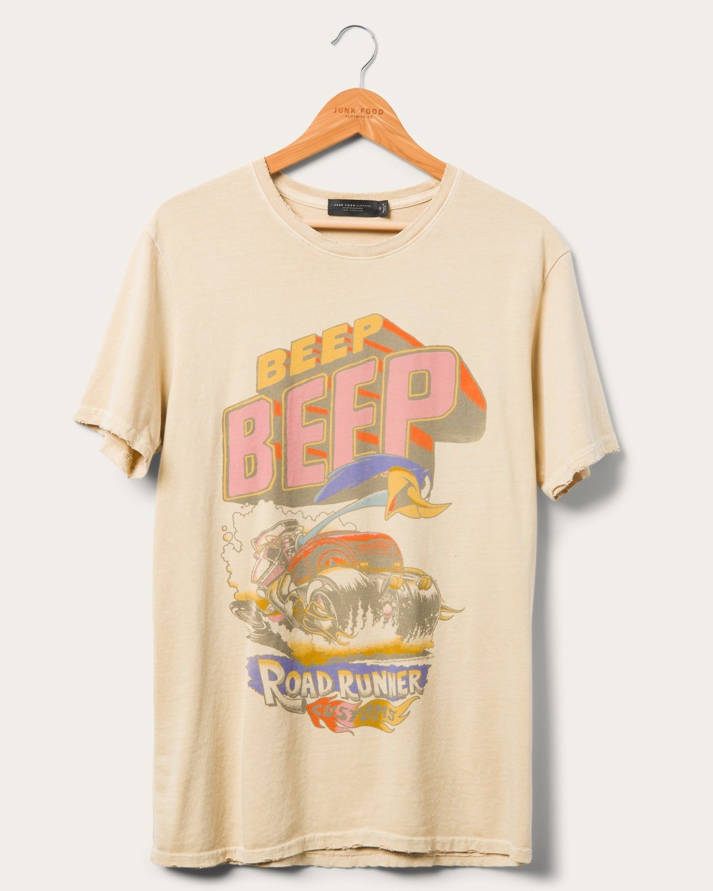 Looney Tunes Beep Beep Road Runner Vintage Tee sold by Junk Food Clothing