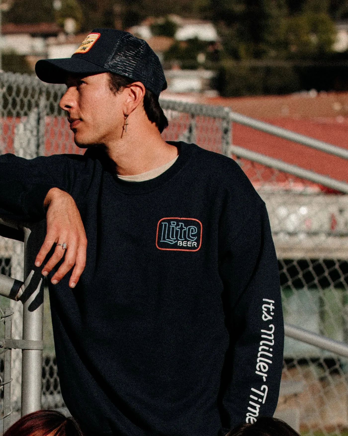 Miller Lite on Tap Flea Market Fleece sold by Junk Food Clothing product image thumbnail 3