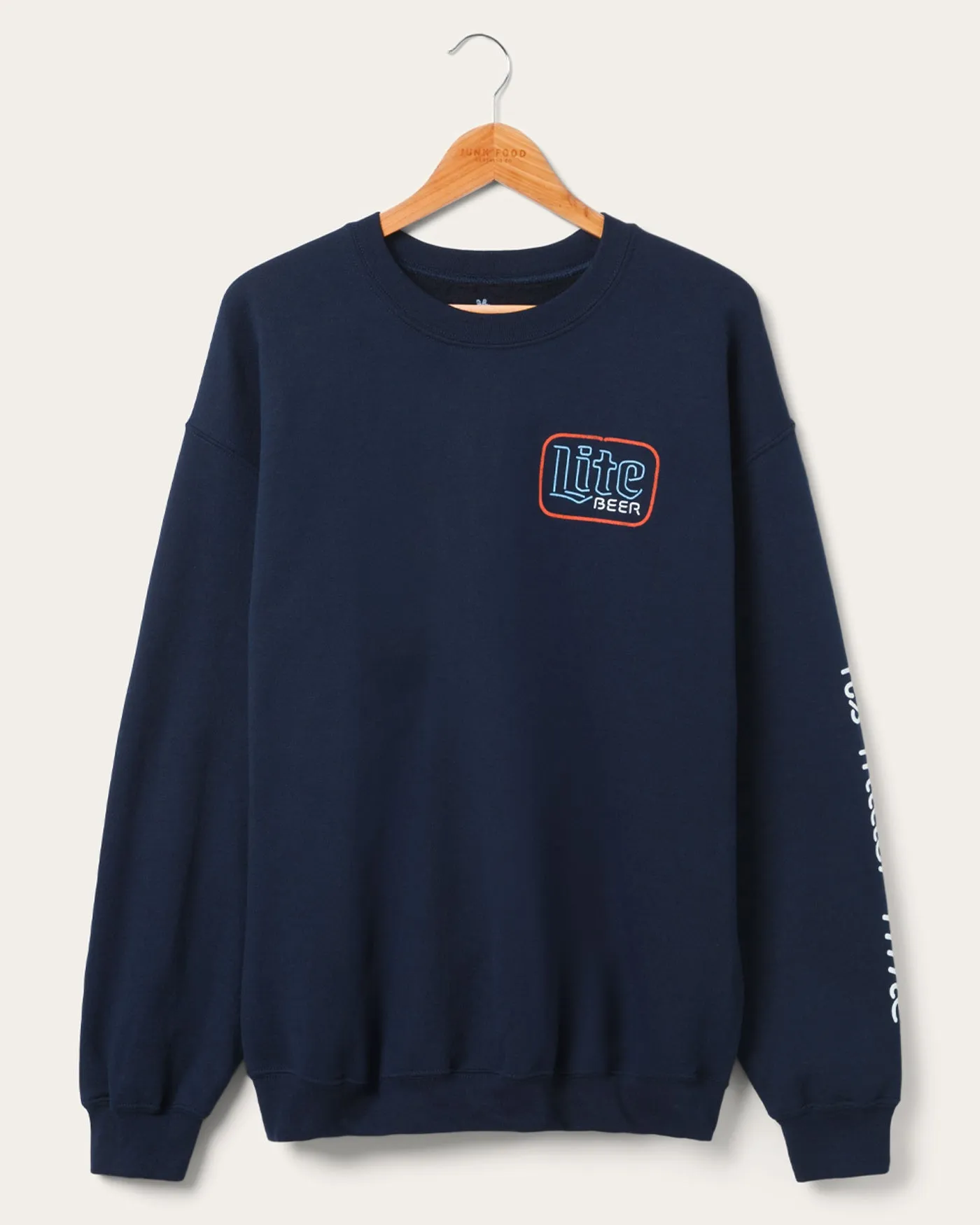 Miller Lite on Tap Flea Market Fleece sold by Junk Food Clothing