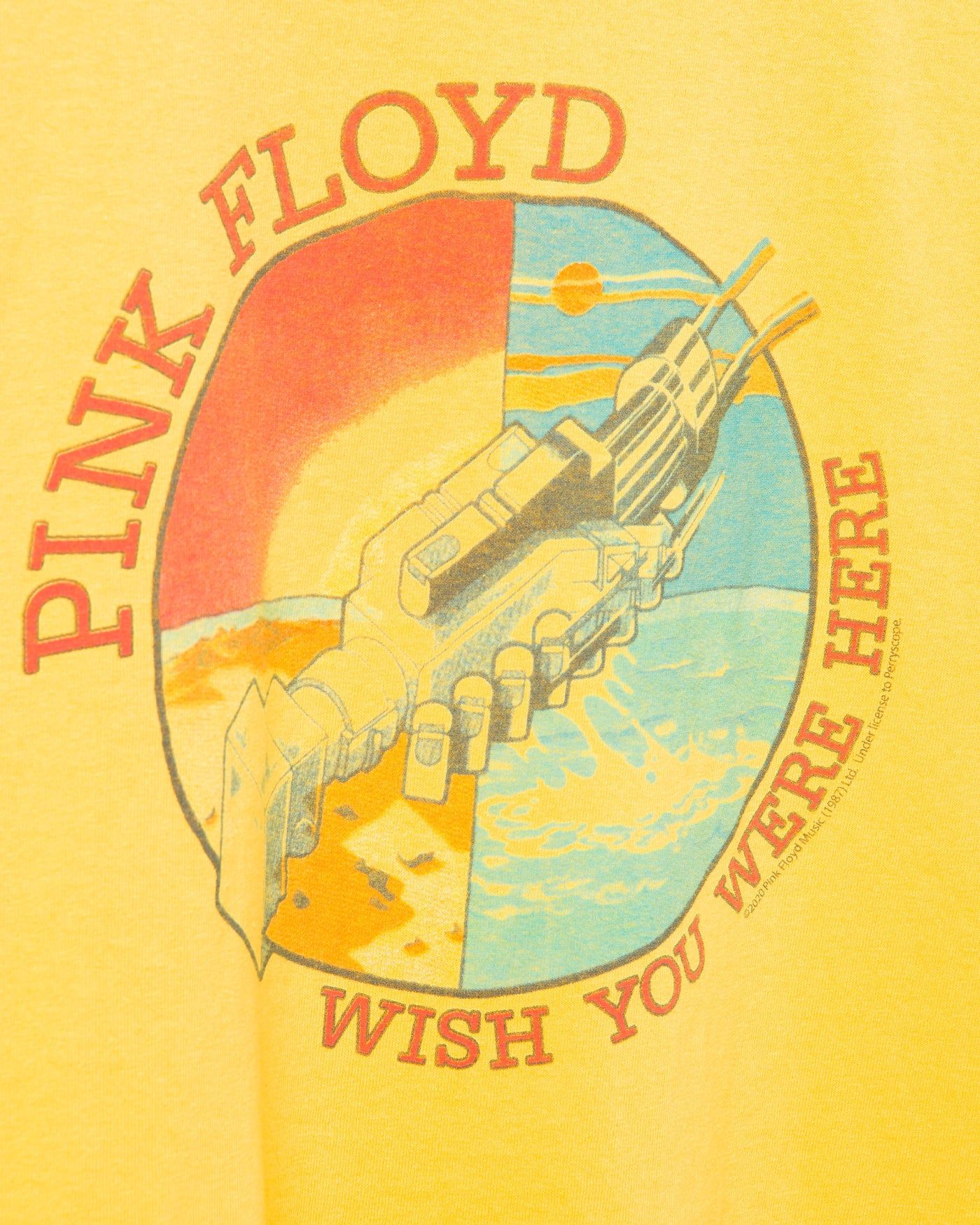 Pink Floyd Wish You Were Here Flea Market Tee sold by Junk Food Clothing product image thumbnail 3