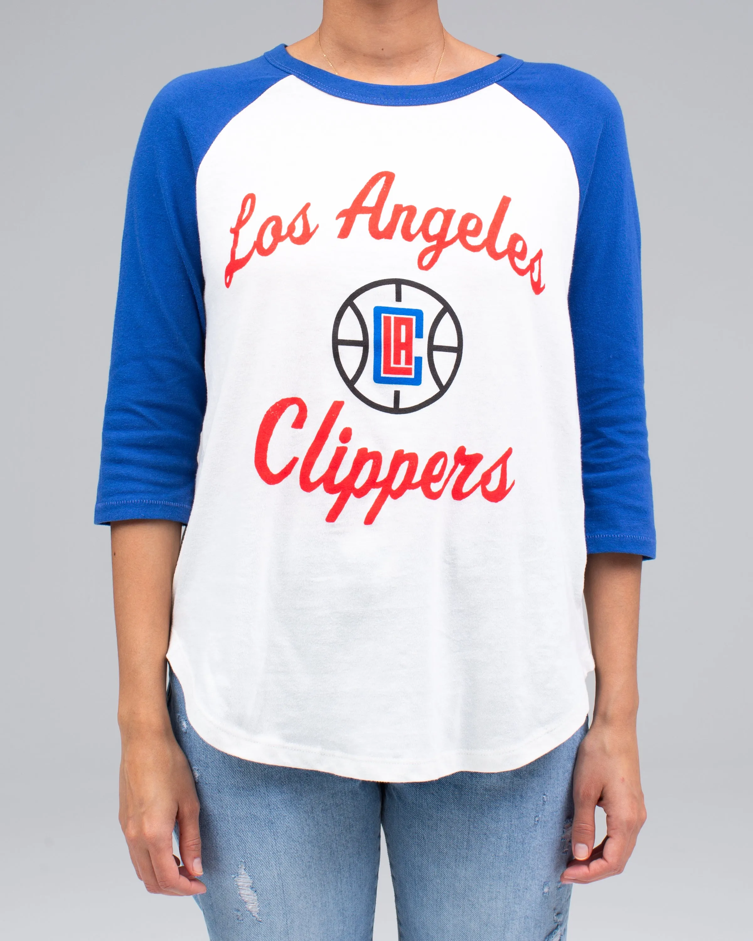 Women's Clippers Raglan sold by Junk Food Clothing product image thumbnail 2