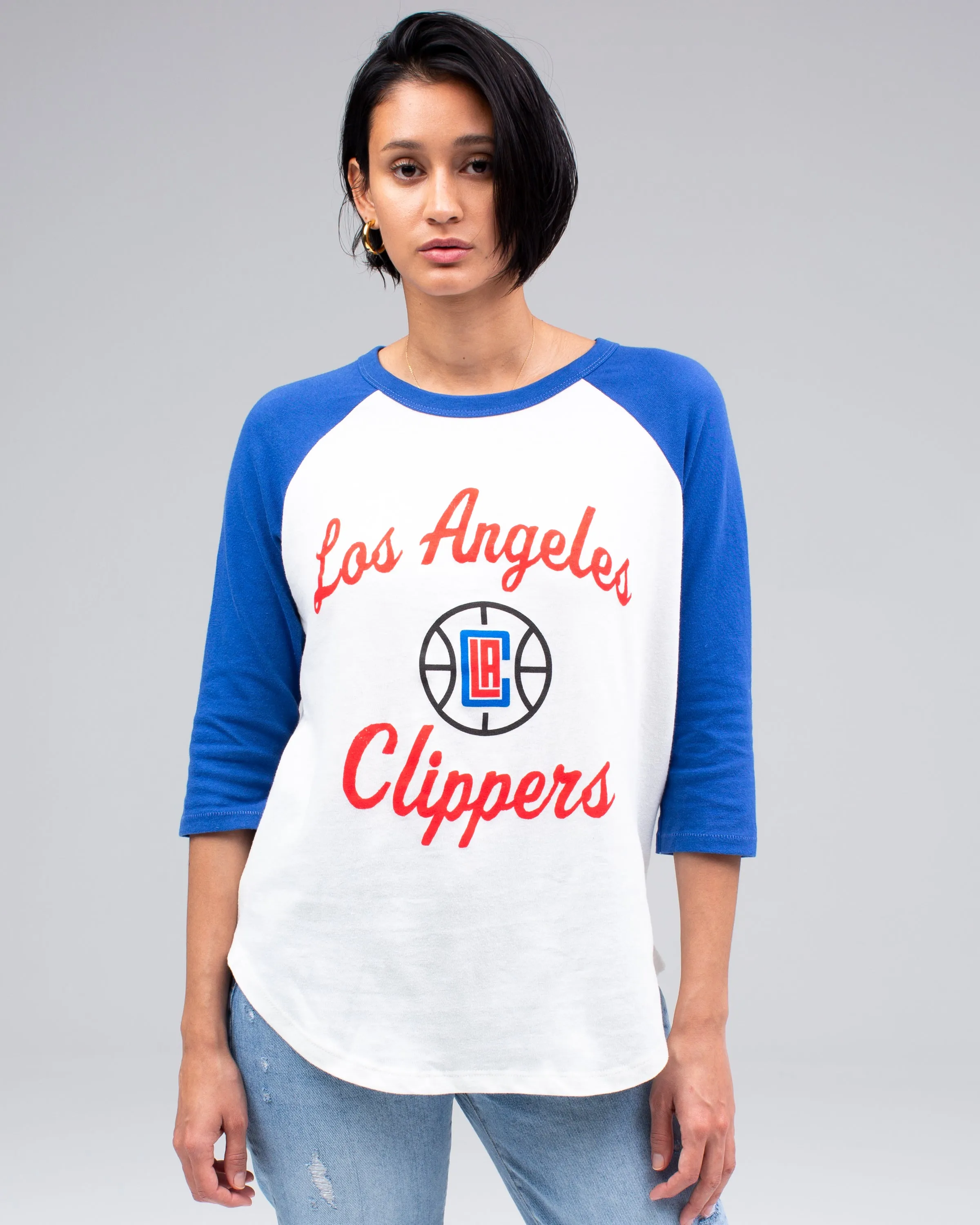 Women's Clippers Raglan sold by Junk Food Clothing product image thumbnail 3