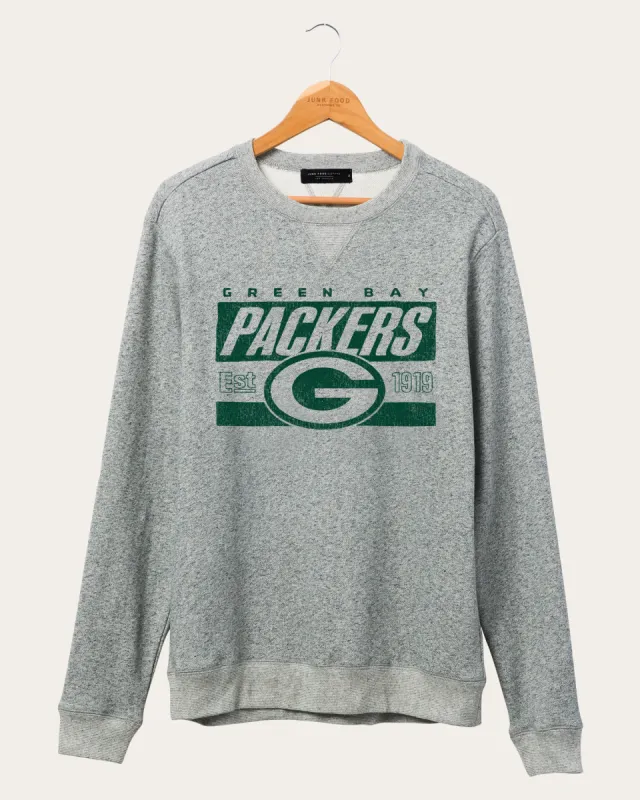 NFL Green Bay Packers Formation Fleece Crewneck sold by Junk Food Clothing