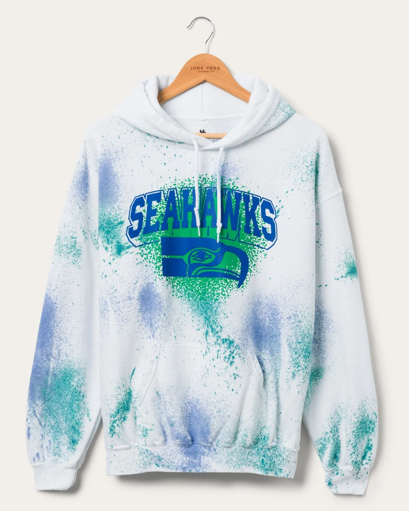 Seahwaks Tie Dye Hoodie sold by Junk Food Clothing