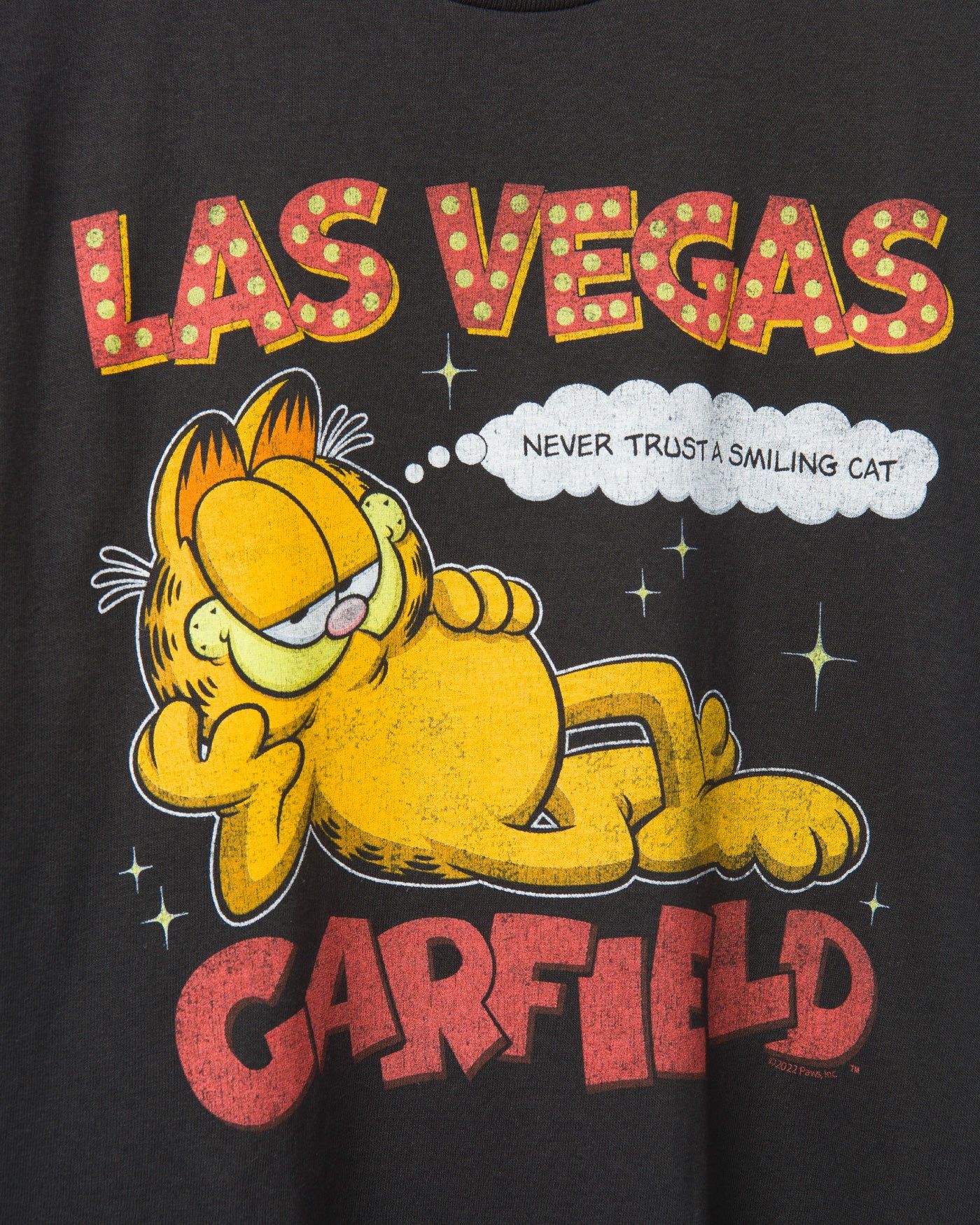 Garfield Las Vegas Flea Market Tee sold by Junk Food Clothing product image thumbnail 4