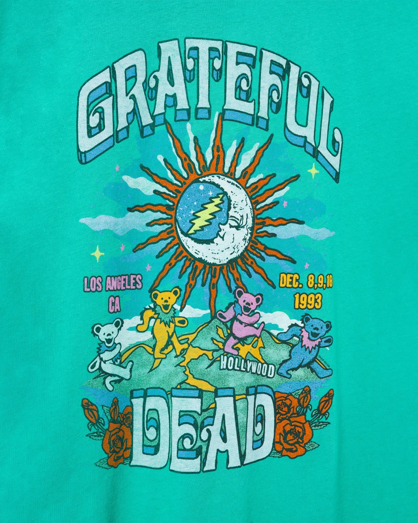Grateful Dead Los Angeles Vintage Tee sold by Junk Food Clothing product image thumbnail 5