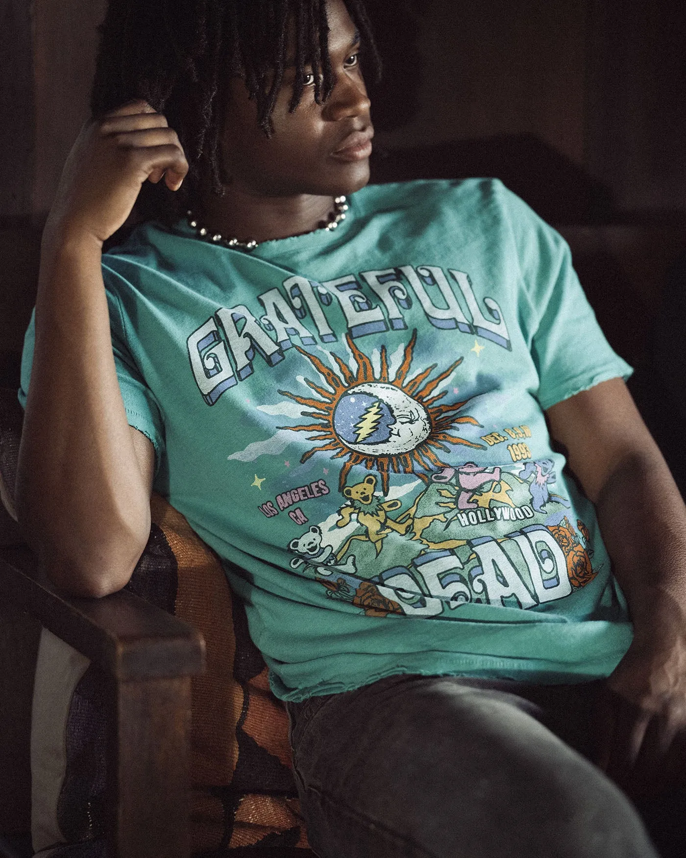 Grateful Dead Los Angeles Vintage Tee sold by Junk Food Clothing product image thumbnail 2