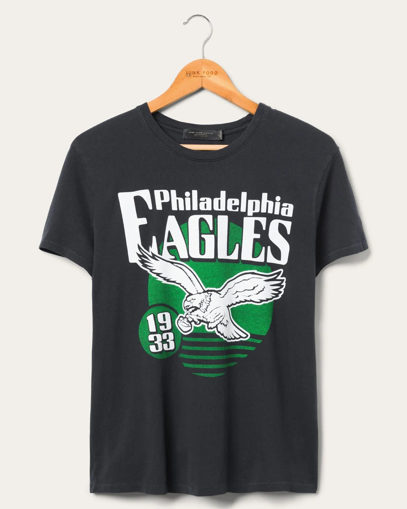 Women's Philadelphia Eagles Sunset Vintage Tee sold by Junk Food Clothing