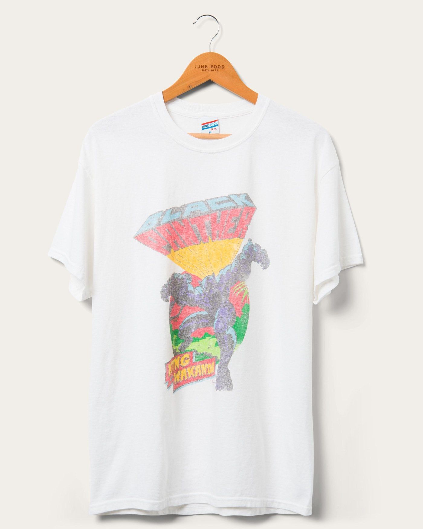 Black Panther King of Wakanda Flea Market Tee sold by Junk Food Clothing