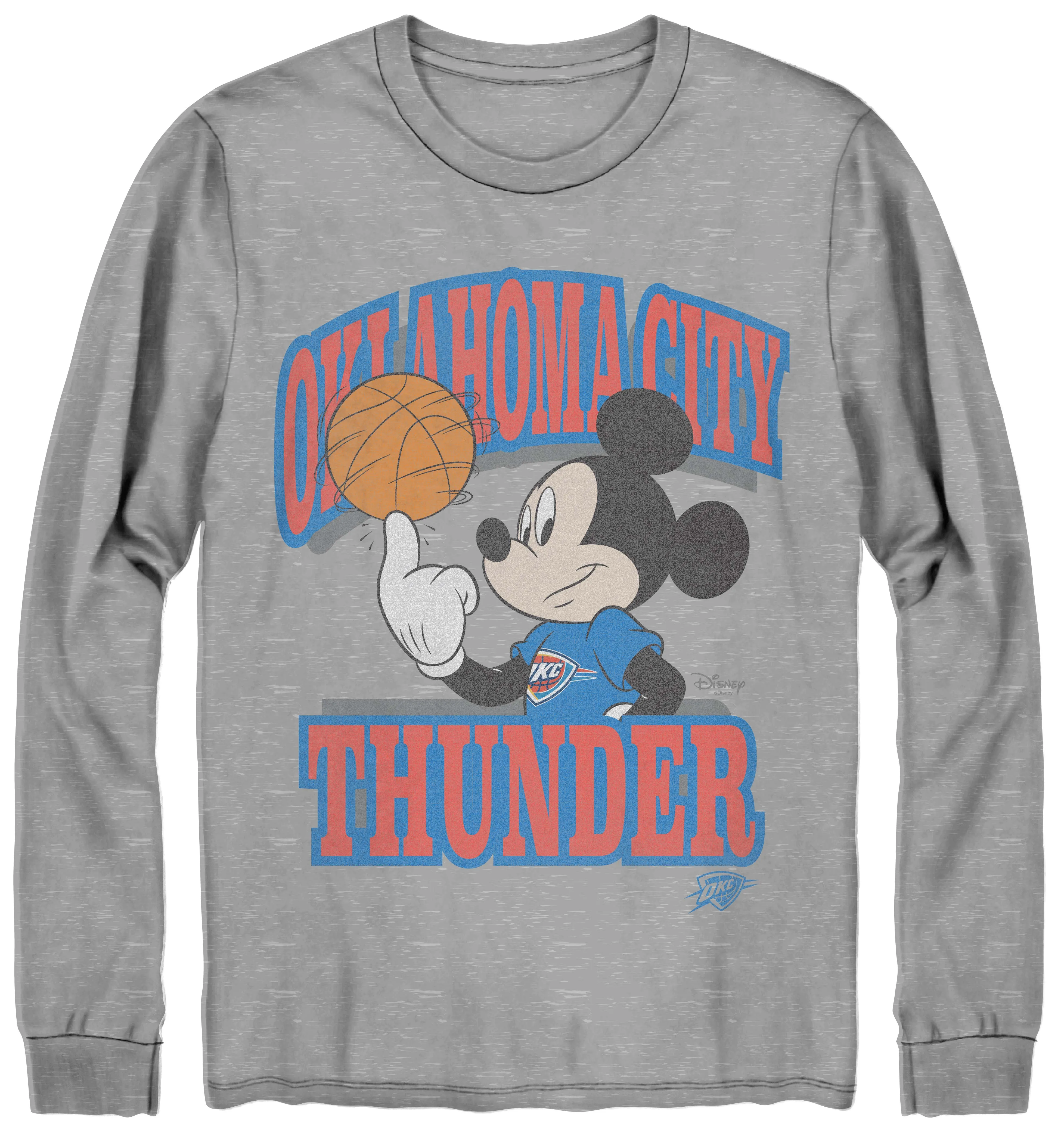 Unisex Thunder Mickey Team Spirit Long Sleeve sold by Junk Food Clothing