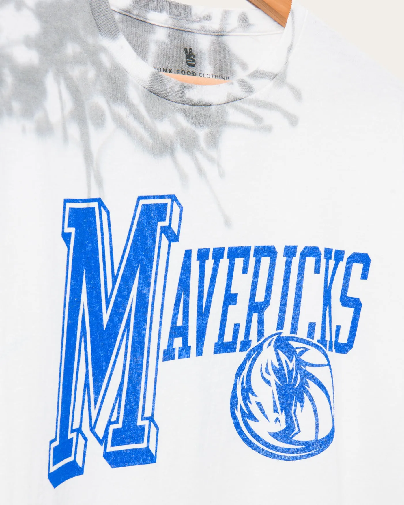 NBA Dallas Mavericks Tie Dye Flea Market Long Sleeve Tee sold by Junk Food Clothing product image thumbnail 4