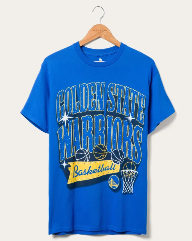 Warriors Bright Lights Tee made by Junk Food Clothing