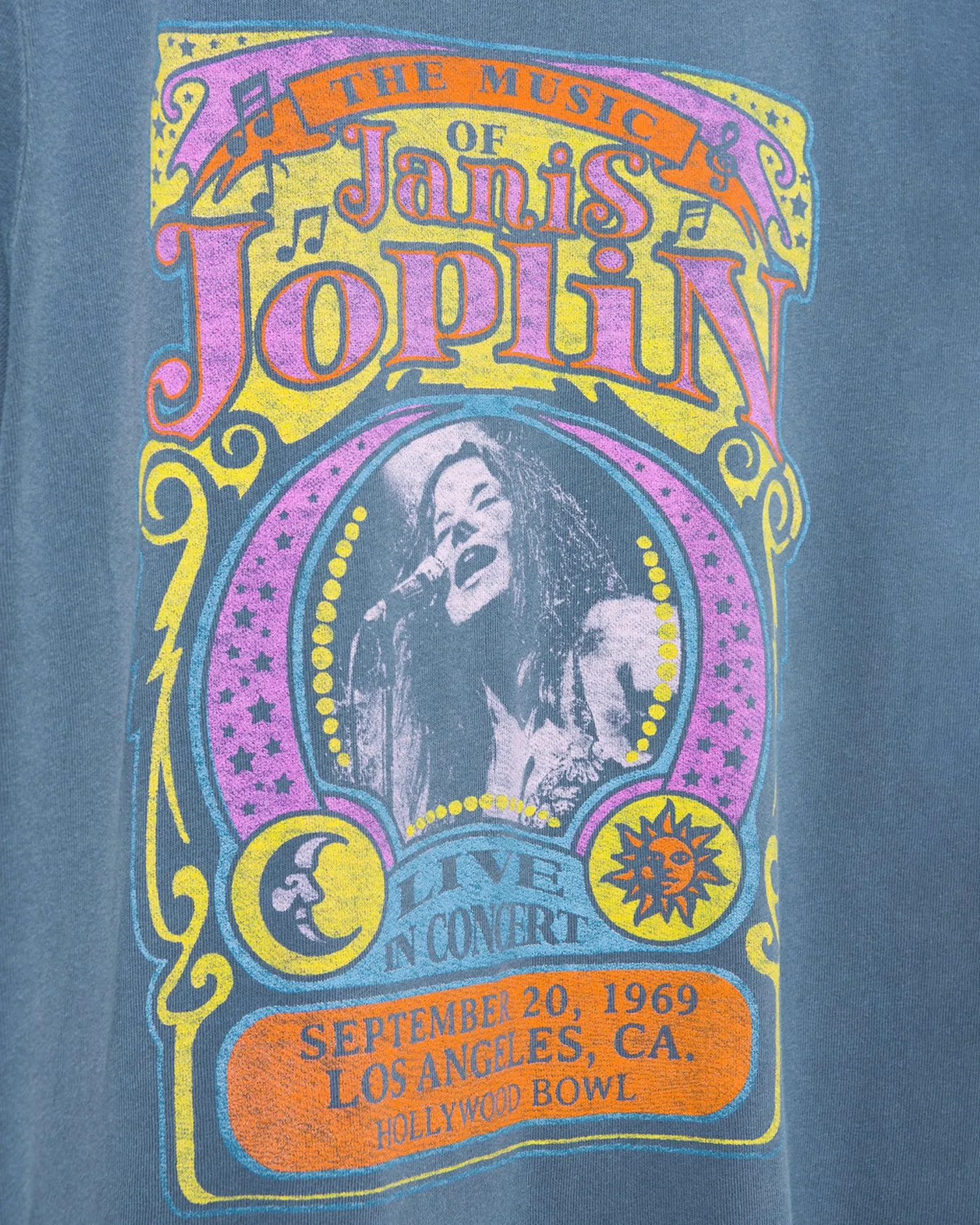 Womens Janis Joplin Vintage Tee sold by Junk Food Clothing product image thumbnail 5